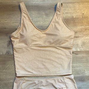 GEODE tankini and high waisted bottoms